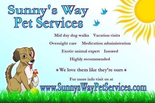 Sunny's Way Pet Services