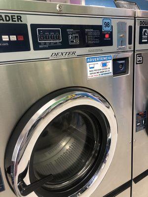 Commercial washer - large. Price unknown but will update when I go in next