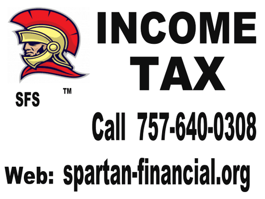 Call 757-640-0308 for apointment; Web: spartan-financial.org