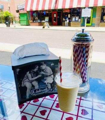 The "Elvis" Milkshake--Vanilla, Banana, and Peanut Butter