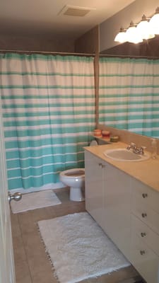 Bathroom all done  Call Kleaning Rose today for your estimate  561-275-3762