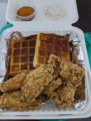 Chicken and Waffles