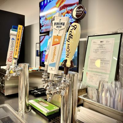 6 Rotating Draft Craft Beer Taps