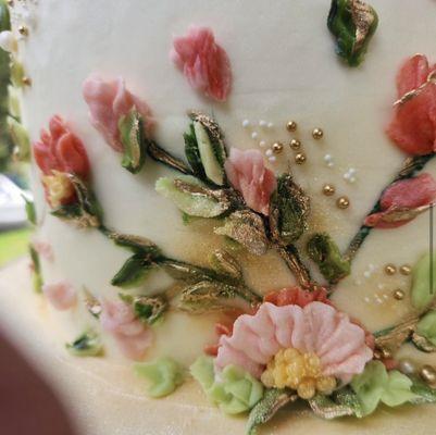 Wedding cake detail