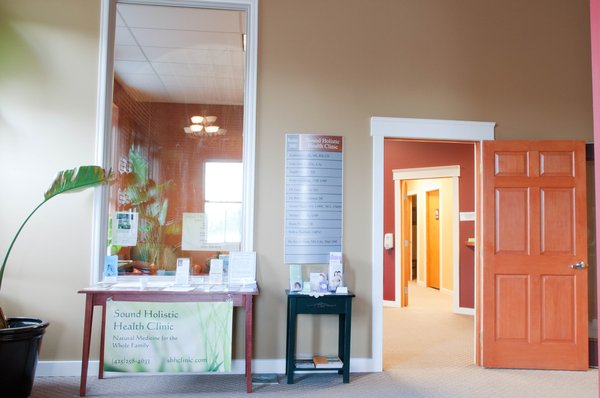 Indoor entry to the clinic