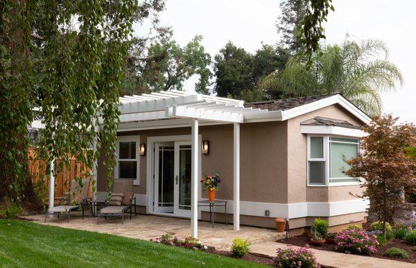 Accessory Dwelling Unit located behind the home