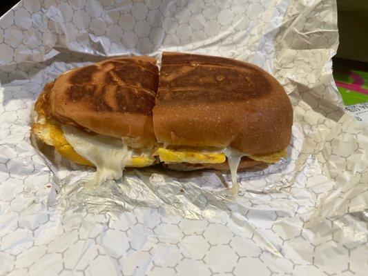 Egg and cheese torta