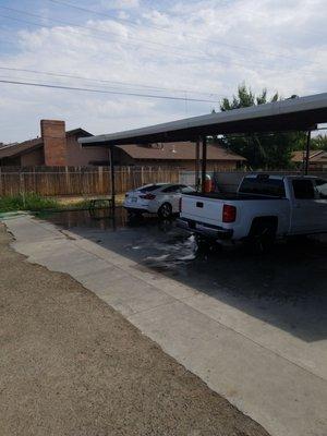 Getting my baby washed