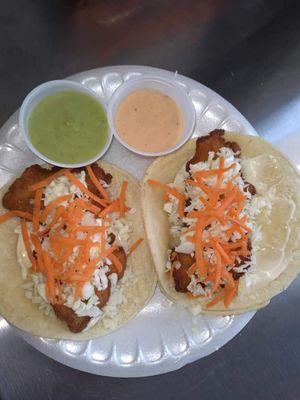 Tacos de camaron