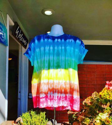 Accordion Tie Dye Tee