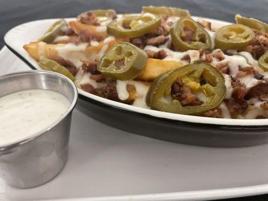 Jalapeno Bacon Cheese Fries