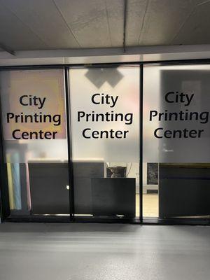 City Printing Center!  Just downstairs from LADBS In parking garage.