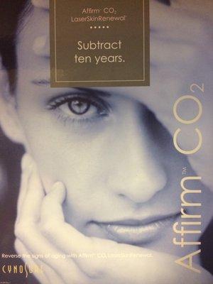 Laser skin resurfacing with the 'gold standard' Cynosure Smartskin C02 fractional laser.