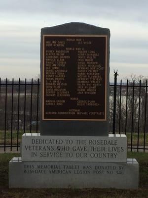 memorial under the Arch