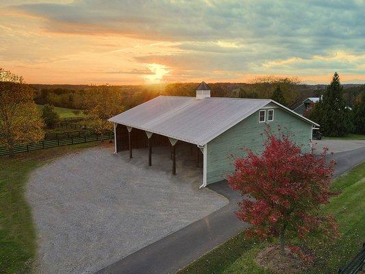 All-weather pavilion