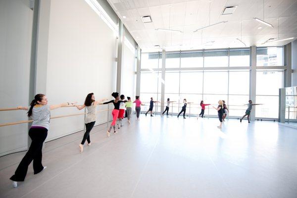 Dance studio at the Takoma Park/Silver Spring Campus