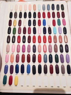 Shellac nail colors