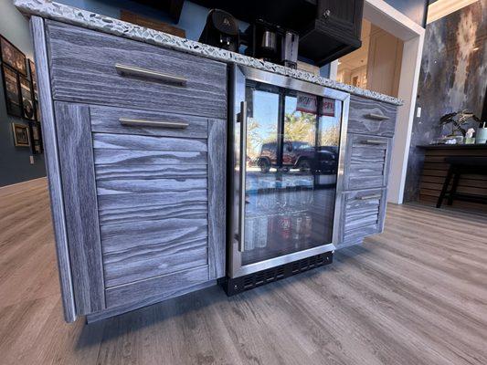 Zah built- Outdoor Cabinety. Weather Resistant. Display at our showroom