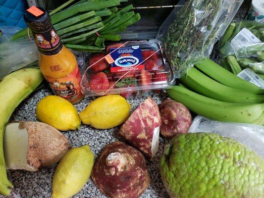 Caribbean staples