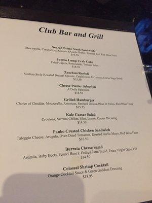 The Club Bar and Grill