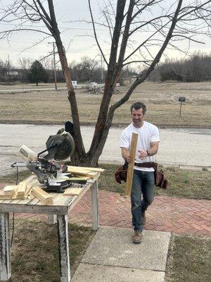 Pj making custom doors