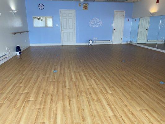 Bikram Yoga Swampscott is now Blue Hot Yoga.  It's a clean, professional and fun yoga studio.