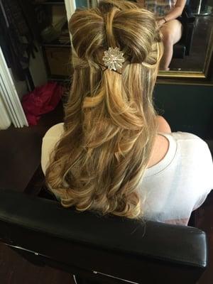 My prom hair! Done by Marina