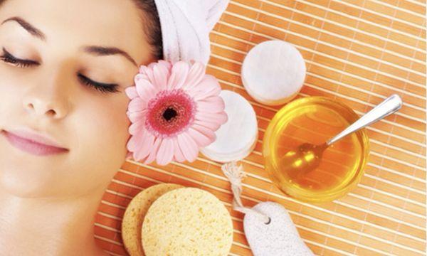 Summer honey facial