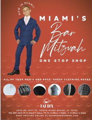 Bar Mitzva one stop shop