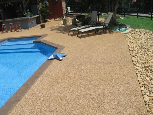 Pool Deck Safety Surfacing