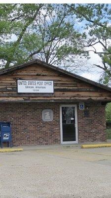 view of front entrance of Gilmore post office