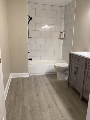 Bathroom renovation