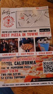 Rock & Roll Pizza