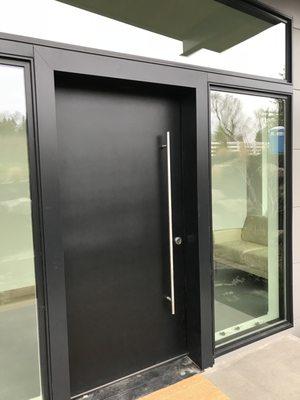 Custom metal door and window wraps