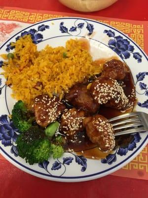 Sesame chicken