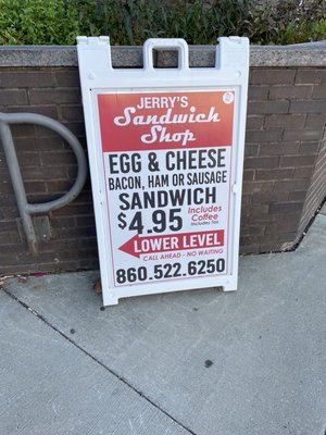 Breakfast deal when i was there