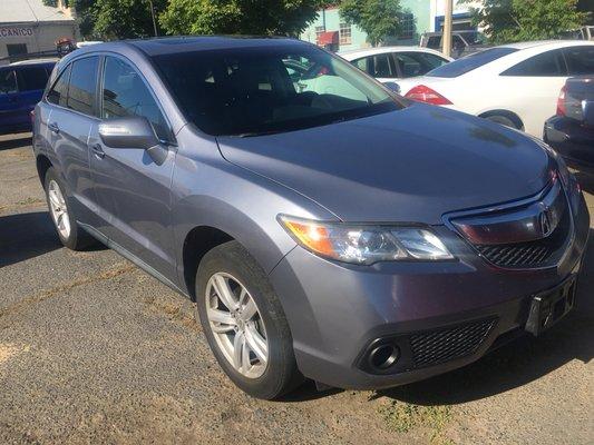 2013 Acura RDX automatic 104 k V6 salvage tittle