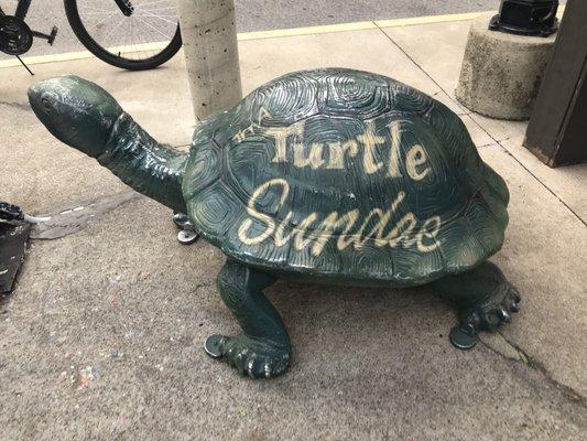 Turtle statue