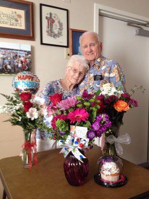 Married 72 years and loving life at Richman Gardens