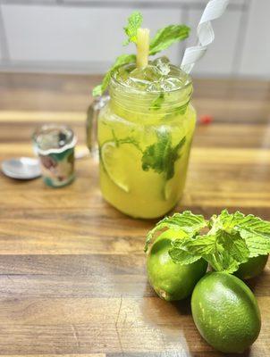 passion fruit mojito.