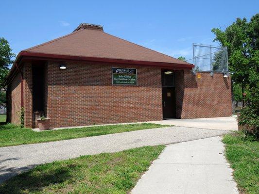 The Solo Gibbs Recreation Center located in South Baltimore.