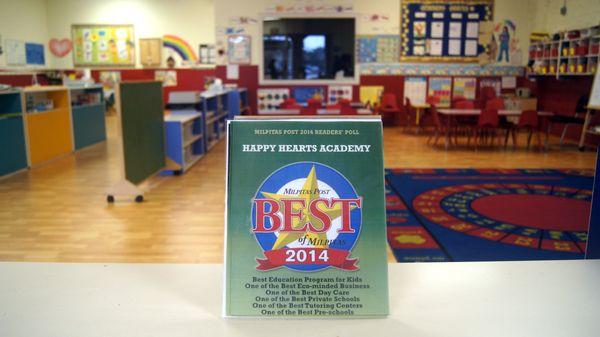 Best preschool in Milpitas 2014