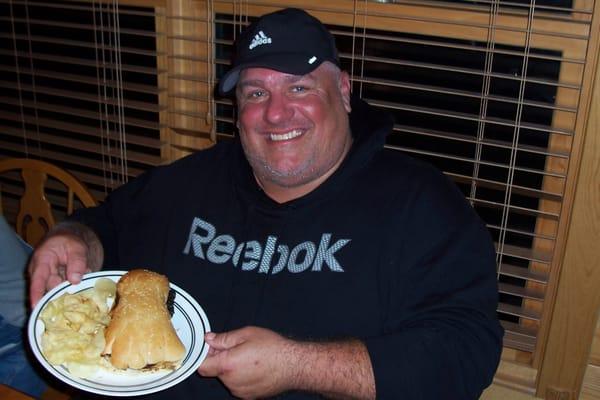 Gotta Try A Bigfoot Grill Burger!!! Yes, it's big, and the bun has toes!!!