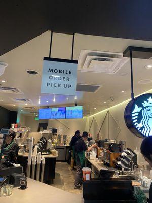 The outstanding Starbucks crew at DENVER AIRPORT.