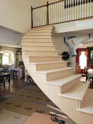 Maple, Freestanding Staircase