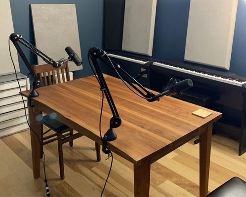 Podcast studio