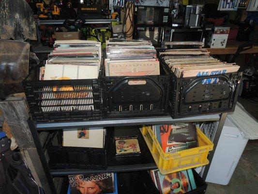 We carry a large variety of vinyl records