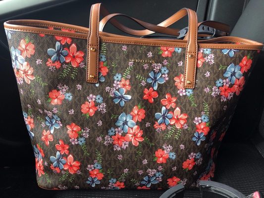 Michael Kors Large Floral Carter Tote