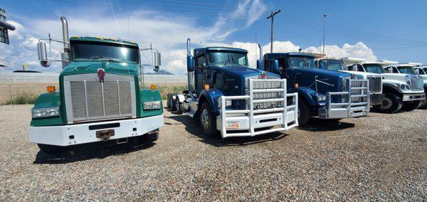 Semi Trucks for hauling, Oil Field trucks