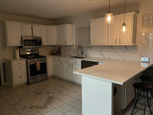 Clean kitchen